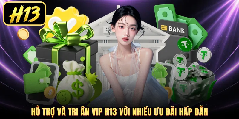 Hỗ trợ và tri ân VIP H13 với nhiều ưu đãi hấp dẫn 