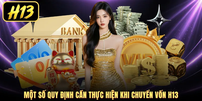 Một số quy định cần thực hiện khi chuyển vốn H13