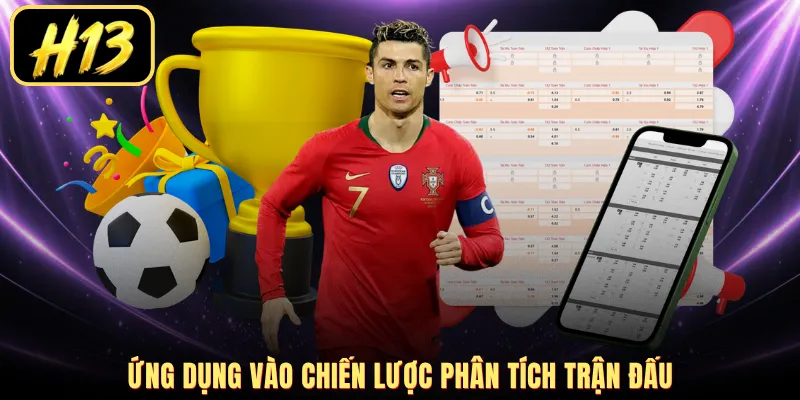 Ứng dụng vào chiến lược phân tích trận đấu